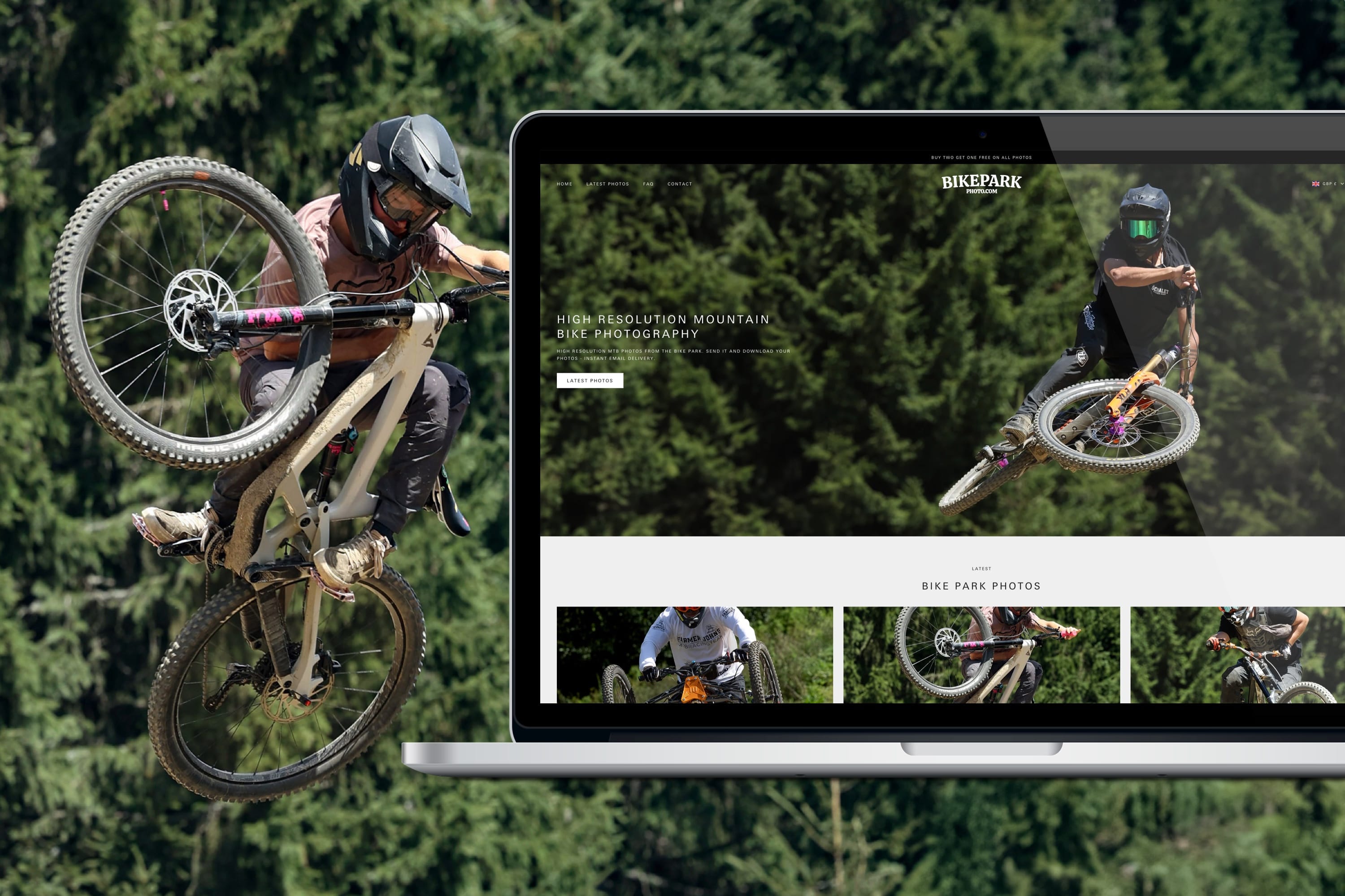 Shopify Case Study - Bike Park Photo